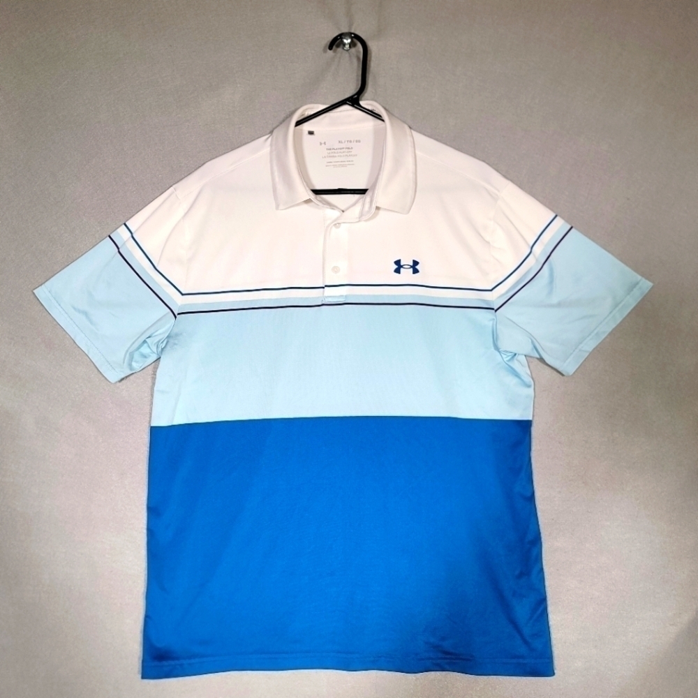 Under Armour Mens The Playoff Pol Golf Performance Polo Size XL
